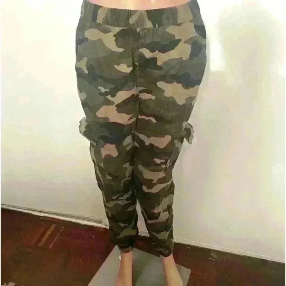 Divided sexy party casual cargo pants in excellent  condition size 8 - Picture 2 of 6